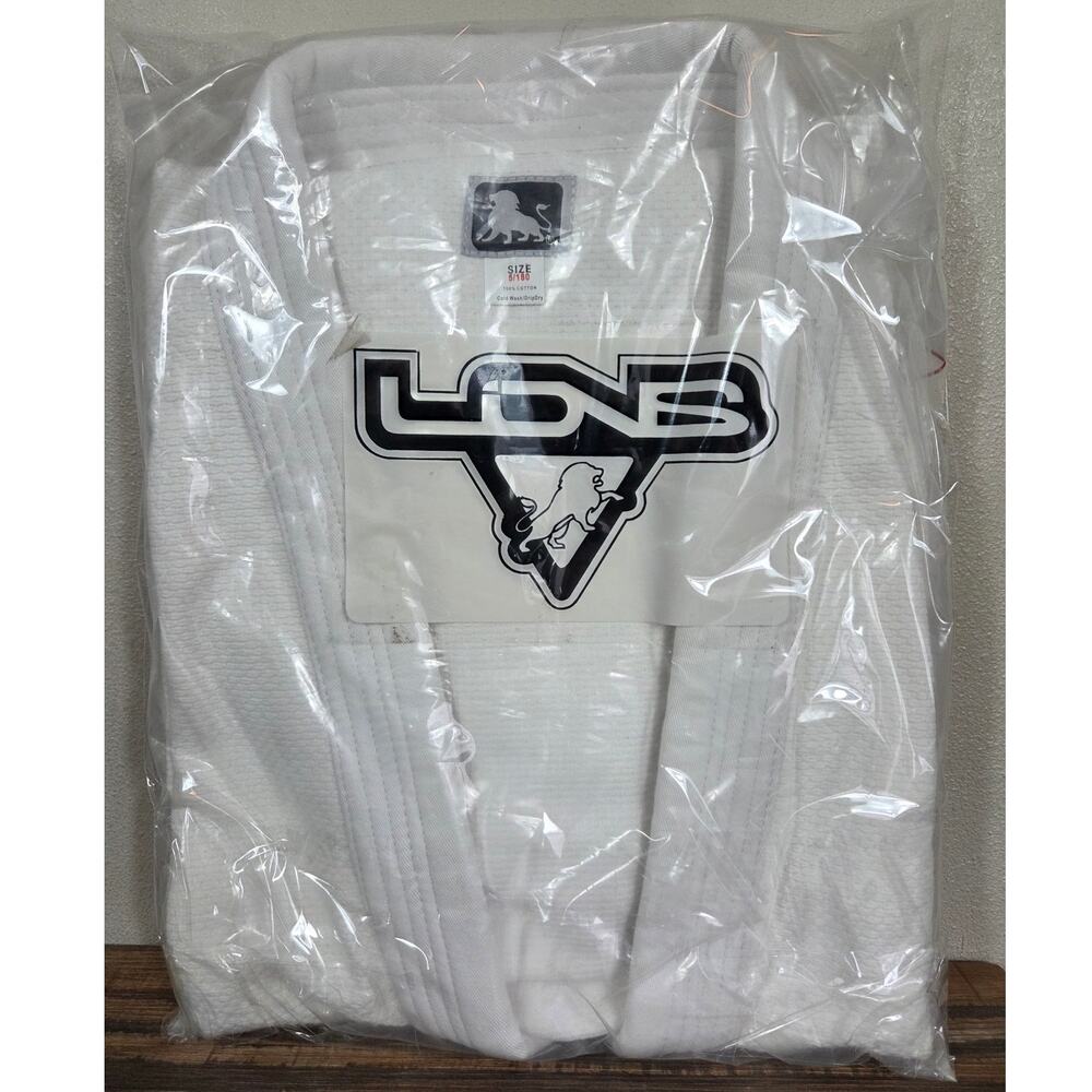 Lions White Martial Arts Gi Jacket Size 5